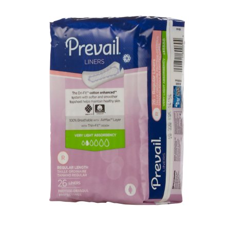 Prevail 7-1/2" Light Absorb Quick Wick Unisex Disposable - Case/312
