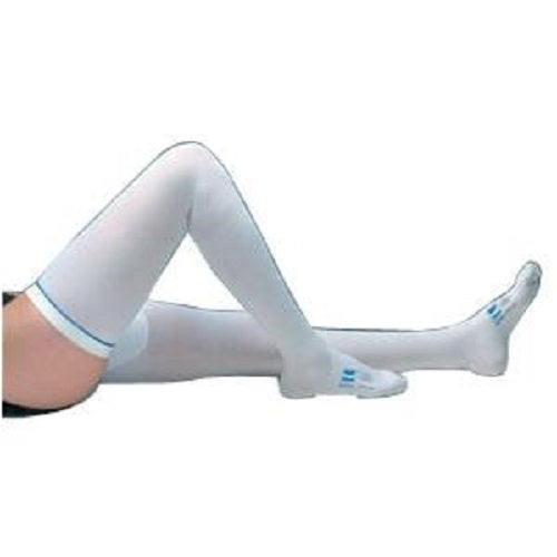 Covidien Stockings Thigh Open Toe Large Regular White - 3728