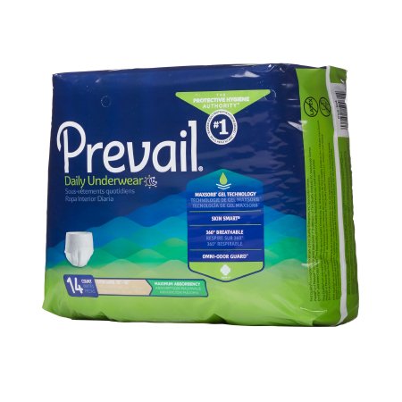 Prevail Super Plus Pull On XL Disposable Moderate Absorb - Case/56